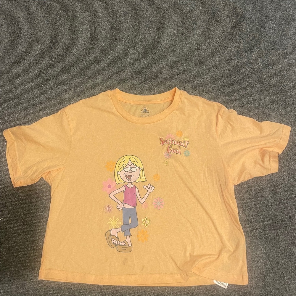 Lizzie McGuire crop top